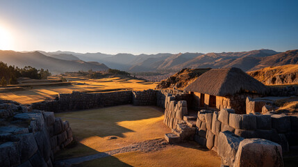 Poster - Inti raymi festival travel to cusco, peru for the sun festival