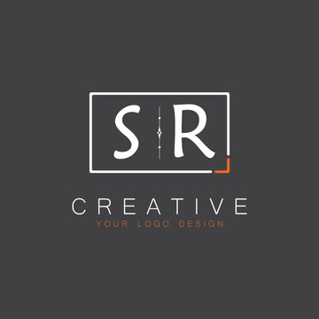 initial monogram logo for Creative with square style design.