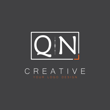 initial monogram logo for Creative with square style design.
