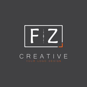 initial monogram logo for Creative with square style design.
