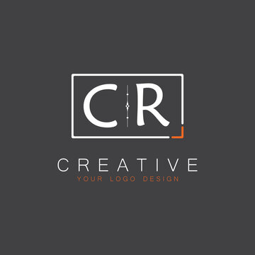 initial monogram logo for Creative with square style design.