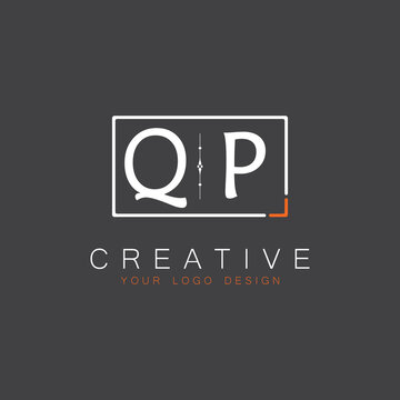 initial monogram logo for Creative with square style design.