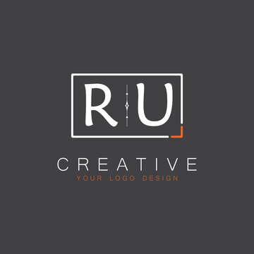 initial monogram logo for Creative with square style design.