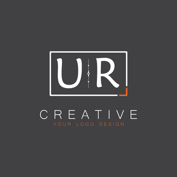 initial monogram logo for Creative with square style design.