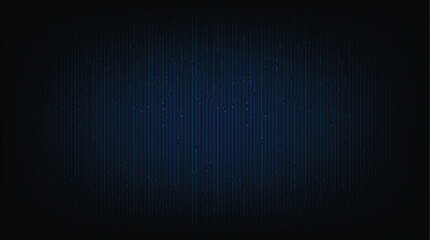 Fototapete - Dark Neon Technology Background,Digital and Connection Concept design,Vector illustration.