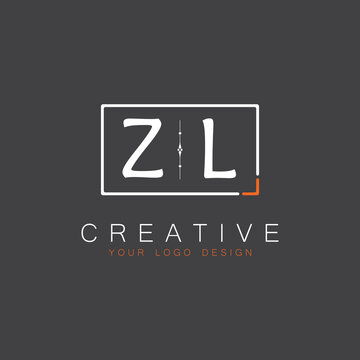 initial monogram logo for Creative with square style design.