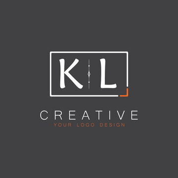 initial monogram logo for Creative with square style design.