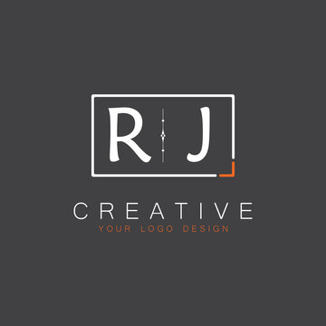 initial monogram logo for Creative with square style design.