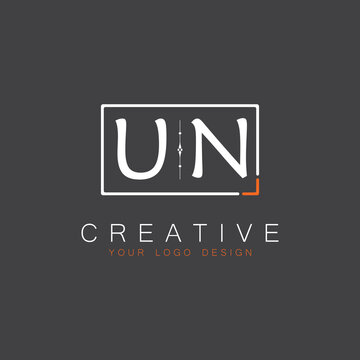 initial monogram logo for Creative with square style design.