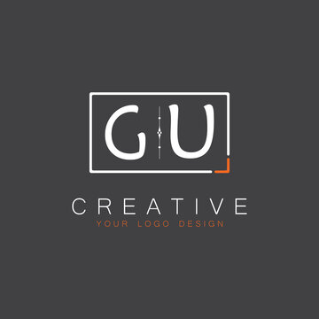 initial monogram logo for Creative with square style design.