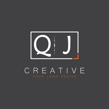 initial monogram logo for Creative with square style design.