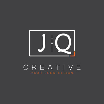 initial monogram logo for Creative with square style design.
