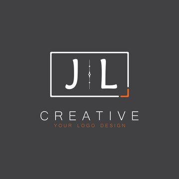 initial monogram logo for Creative with square style design.