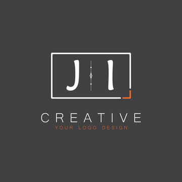 initial monogram logo for Creative with square style design.