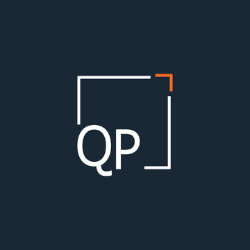 initial monogram logo for Creative with square style design.