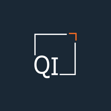 initial monogram logo for Creative with square style design.