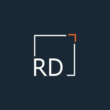 initial monogram logo for Creative with square style design.