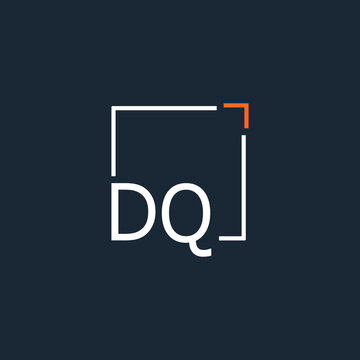 initial monogram logo for Creative with square style design.