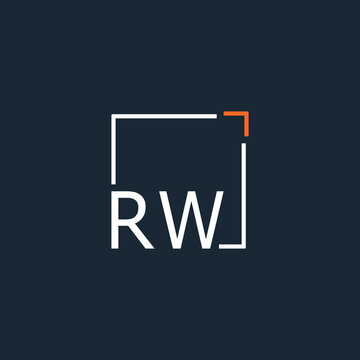 initial monogram logo for Creative with square style design.