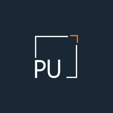 initial monogram logo for Creative with square style design.