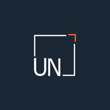initial monogram logo for Creative with square style design.