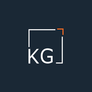 initial monogram logo for Creative with square style design.