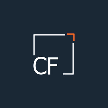 initial monogram logo for Creative with square style design.