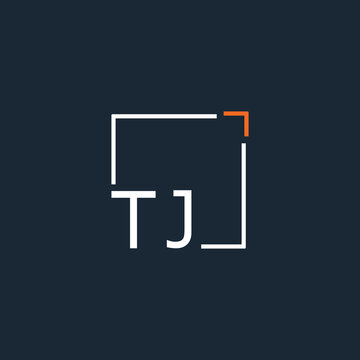 initial monogram logo for Creative with square style design.