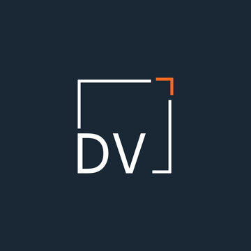 initial monogram logo for Creative with square style design.