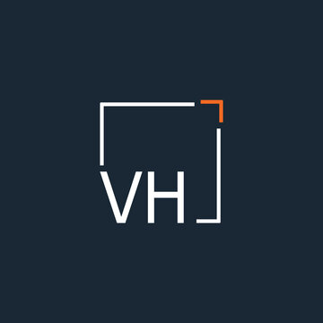 initial monogram logo for Creative with square style design.
