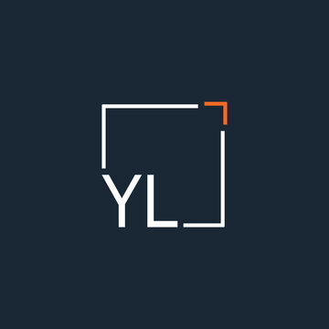 initial monogram logo for Creative with square style design.