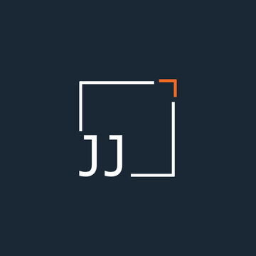 initial monogram logo for Creative with square style design.