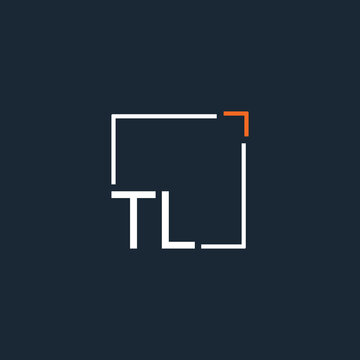 initial monogram logo for Creative with square style design.