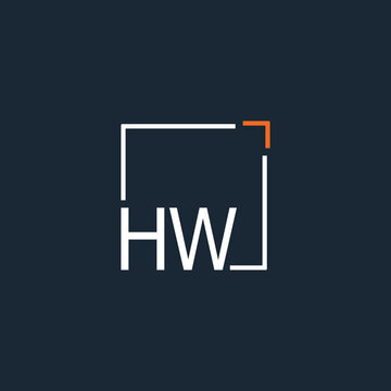 initial monogram logo for Creative with square style design.