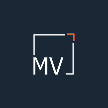 initial monogram logo for Creative with square style design.