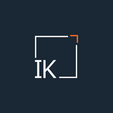 initial monogram logo for Creative with square style design.