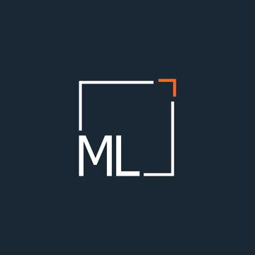 initial monogram logo for Creative with square style design.