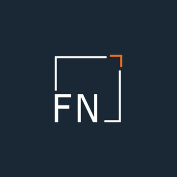 initial monogram logo for Creative with square style design.