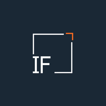 initial monogram logo for Creative with square style design.
