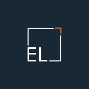 initial monogram logo for Creative with square style design.