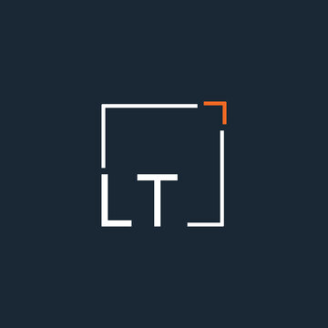 initial monogram logo for Creative with square style design.