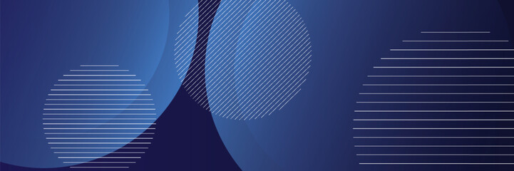 Wall Mural - abstract blue geometric background. dynamic shapes composition. eps10 vector