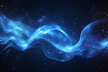 cosmic blue waves