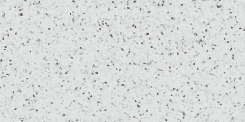 Poster - White and black surface of terrazzo floor texture background. terrazzo stone mosaic texture. quartz surface for bathroom or kitchen countertop. rock stone marble backdrop textured illustration.