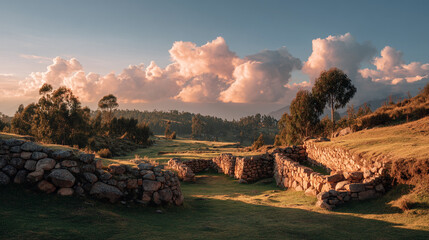 Poster - Inti raymi festival travel to cusco, peru for the sun festival