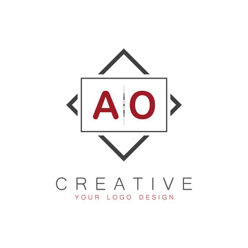 initial monogram logo for Creative with square style design.