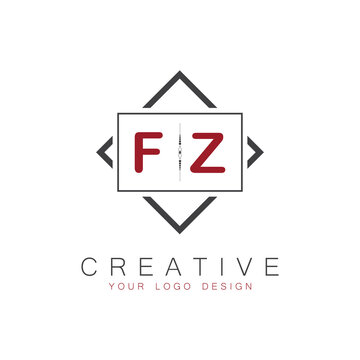 initial monogram logo for Creative with square style design.