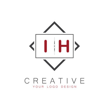 initial monogram logo for Creative with square style design.