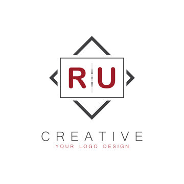 initial monogram logo for Creative with square style design.