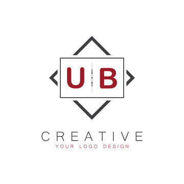 initial monogram logo for Creative with square style design.